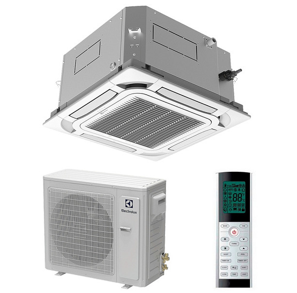 Кассетный кондиционер Electrolux EACC-12H/UP/4-DC/N8 Кассетный кондиционер Electrolux EACC-12H/UP/4-DC/N8