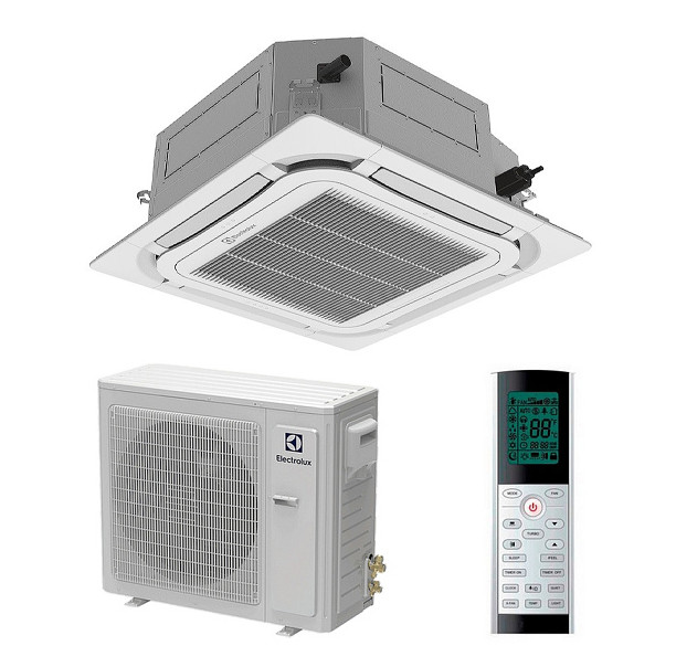 Кассетный кондиционер Electrolux EACC-24H/UP4-DC/N8 Кассетный кондиционер Electrolux EACC-24H/UP4-DC/N8