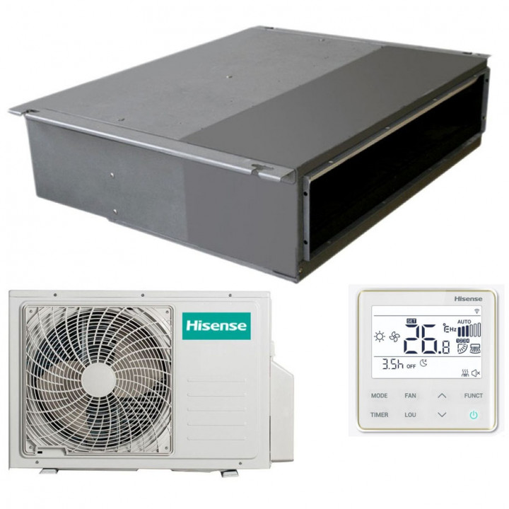 Канальный кондиционер Hisense ADT-09UX4RBL8/AUW-09U4RS8 Канальный кондиционер Hisense ADT-09UX4RBL8/AUW-09U4RS8